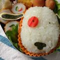 asukaegg's cooksnap of when they made キャラ弁*簡単♪リタとナントカ弁当.