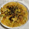 柴犬のお顔☆'s cooksnap of when they made お手軽☆もっちり美味しい長ネギチヂミ.