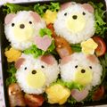 ＋♥ayaka♥＋'s cooksnap of when they made 短時間で簡単！サンドイッチキャラ弁当.