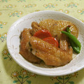 赤い電話's cooksnap of when they made 「鶏手羽先と大根を煮たの」.