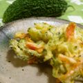 mocomoku's cooksnap of when they made 苦くない♪ゴーヤのかき揚げ.