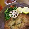 marilin36's cooksnap of when they made ハーブ香る♪とんかつ.