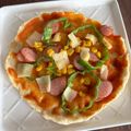 fujiaya126's cooksnap of when they made 簡単☆イースト無しでも旨♡おからピザ生地.