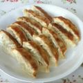 まるねこたん's cooksnap of when they made 塩麹ｄｅ＊大葉入り鶏肉餃子＊.