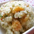 まじゅじゅ's cooksnap of when they made 炊飯器で炊ける♪簡単海老ピラフ.