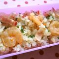 まじゅじゅ's cooksnap of when they made 炊飯器で炊ける♪簡単海老ピラフ.