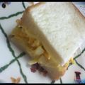 aaai_0905's cooksnap of when they made キャベツinたまごサンド☆.