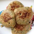 knoflook's cooksnap of when they made 離乳食　後期に！納豆おやき☆.