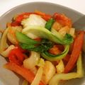 mayu7610's cooksnap of when they made 海老とカラフル野菜の中華炒め.