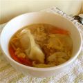 GOORIN's cooksnap of when they made 餃子中華卵スープ.
