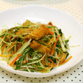 ★さや☆すん★'s cooksnap of when they made 水菜と油揚げの炒め物.