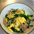 tomomani's cooksnap of when they made 豚ニラたまごもやしの塩麴炒め.