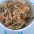 ひれの's cooksnap of when they made ★モチモチ★舞茸おこわ.