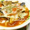 Yutaeri's cooksnap of when they made なすとズッキーニのトマトチーズ焼き.