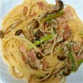 あや0830's cooksnap of when they made 簡単！　秋のヘルシーきのこクリームパスタ.