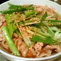 milmo1205's cooksnap of when they made ネギどっさり✿深夜の肉うどん✿１０分.