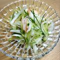 noezou's cooksnap of when they made カニカマ胡瓜のマリネ♪簡単夏の食養生.