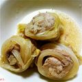 くま吉ィィィ's cooksnap of when they made ✾豚肉の白菜ろ～る✾.