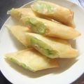 kumi06's cooksnap of when they made ハヤトウリと海老の揚げ春巻き.