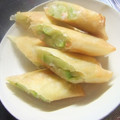kumi06's cooksnap of when they made ハヤトウリと海老の揚げ春巻き.