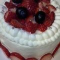 zhouyouji's cooksnap of when they made Xmasに☆食パンdeショートケーキ.