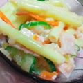 riaelephan's cooksnap of when they made 明太子入り♡マカロニサラダ.