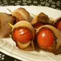 大魔女's cooksnap of when they made 居酒屋さんの串焼き☆プチトマトベーコン.