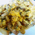 さんさんぺこりん's cooksnap of when they made 焼き豚の卵炒め.