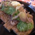 tomokoshiawase's cooksnap of when they made じゃこ天のさっぱりきゅうりおろしのせ.