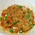 あきっきき's cooksnap of when they made 納豆かさまし　おくら納豆.