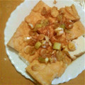 しゃおる's cooksnap of when they made 簡単おつまみ！厚揚げのねぎ醤油がけ.