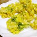 タンクン's cooksnap of when they made ★トウモロコシとみつばのかき揚げ★.