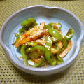 kemeta's cooksnap of when they made ピーマンとちくわのピリ辛ゴマ炒め♪.