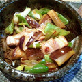 noir1023's cooksnap of when they made 豚肉と茄子のオイスターソース炒め.
