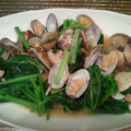 OIPI's cooksnap of when they made 簡単！アサリと小松菜の中華風炒め.