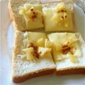 himeღ's cooksnap of when they made 朝食に＊アップルチーズトースト.