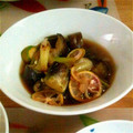 しろくま014's cooksnap of when they made 焼きネギと茄子のすだち風味の煮浸し.