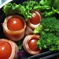 nikokero's cooksnap of when they made お弁当に☆ミニトマトのベーコン巻き.