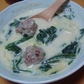 fairyカナ's cooksnap of when they made 和洋折衷～♪クリーミー☆だんご汁.