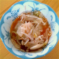 yuccov3v's cooksnap of when they made もやしとエノキのキムチ和え.