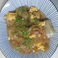 りかとゆいこ's cooksnap of when they made レタスと玉ねぎのあんかけ.
