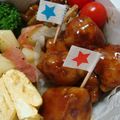 ぱち姫's cooksnap of when they made 豚薄切り肉でなんちゃって☆ミートボール♪.