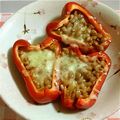 ほげウサ。's cooksnap of when they made パプリカと納豆のチーズ焼き♪.