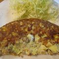 花ミズキ's cooksnap of when they made ひき肉と玉ねぎのオムレツ.