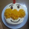 ♪☆ようちゃん☆♪'s cooksnap of when they made みんな大好きアンパンマンケーキ♪.
