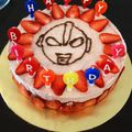 mairo's cooksnap of when they made イチゴムースのバースデーケーキ.
