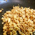 fuca＊'s cooksnap of when they made ミックス醤が決め手！鳥ひき肉の味噌そぼろ.