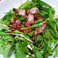 ポキコちゃん's cooksnap of when they made ワインに合う♪水菜サラダ.