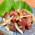 島子☆'s cooksnap of when they made うちの味☆調味料要らず❣刺身の海苔佃和え.