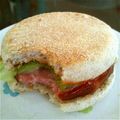 ★moーmo★'s cooksnap of when they made ランチに！うまうまハム野菜サンド.
